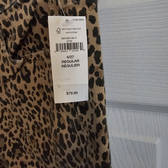 GAP Leopard Print Universal Legging - Picture 3 of 5
